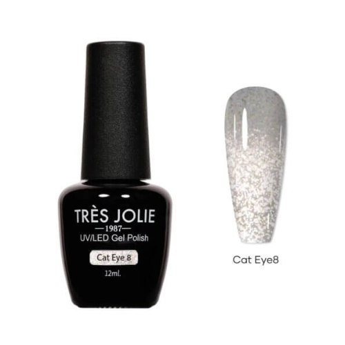 לק ג'ל עין החתול cat eye 8-tres jolie