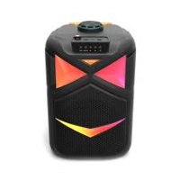 רמקול Bluetooth MS-2064BT – בידורית קריוקי עם תאורת RGB