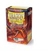 אדום - סליבים מגנים Dragon Shield Matte לקלפים סטנדרטיים – 100 יחידות | מגוון צבעים לבחירה