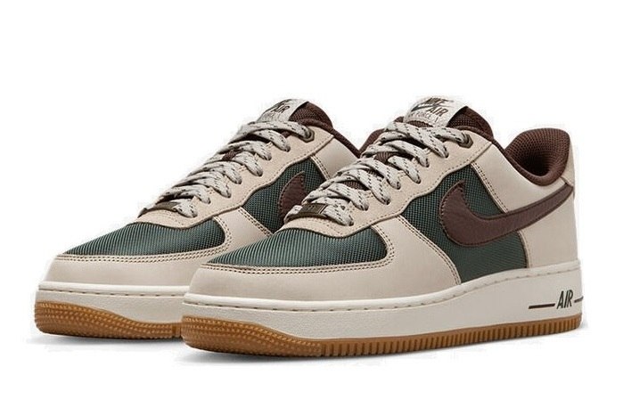 סניקרס  NIKE Air Force 1 Retro Brown color חום ירוק
