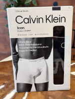 CALVIN KLEIN מארז שלושה תחתוני טראנק שחור
