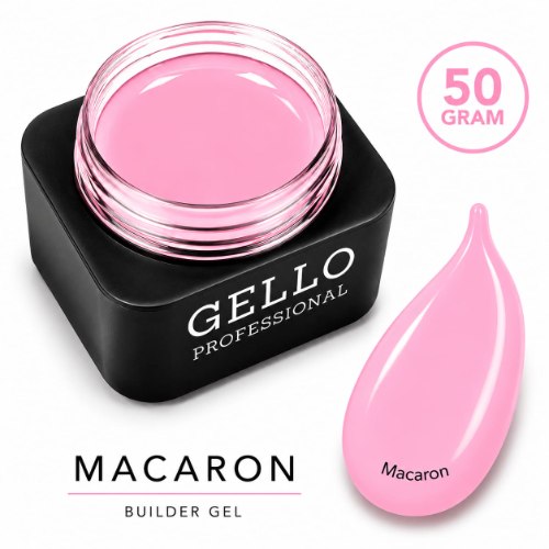 ג'ל בנייה 50 גרם -  GELLO|MACARON