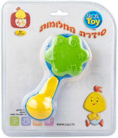 נשכן/רעשן לולי תוף לפעוטות