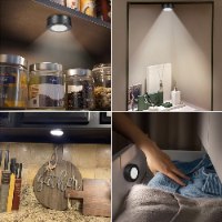 סט 6 תאורות LED  +שלט