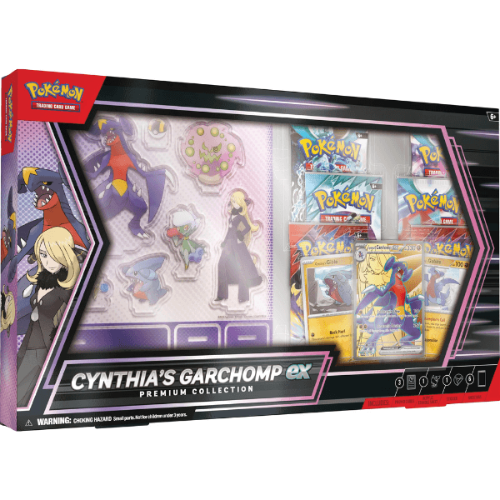 Pokemon TCG: Cynthia's Garchomp ex Premium Collection קלפי פוקימון מקוריים מארז סינתיה