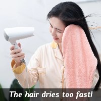 מגבת ראש לייבוש השיער במהירות