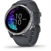 כחול מסגרת כסופה - שעון דופק Garmin Venu