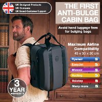 תיק עליה למטוס CABIN MAX PAXOS 24L GREY 40x30x20