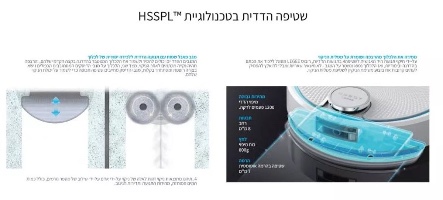 Legee D8 מבצע ניקוי רציף ומסודר, משאיר רצפה נקייה ולחה