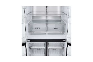 מקרר 4 דלתות נירוסטה מושחרת ליטר LG דגם GR-929B