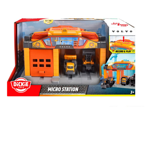 תחנת בנייה מיקרו עם כלי עבודה – DICKIE TOYS
