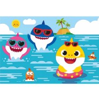 קלמנטוני - פאזל בייבי שארק 24 חלקים - Clementoni Puzzle Maxi Baby Shark