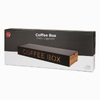 ארגונית מגירה לקפסולות קפה Coffee Box – שחור - מארז לא מושלם