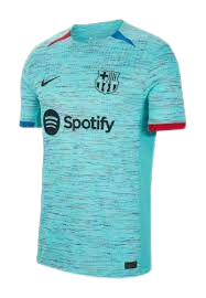 חולצת כדורגל מבוגרים ברצלונה שלישית 2023
