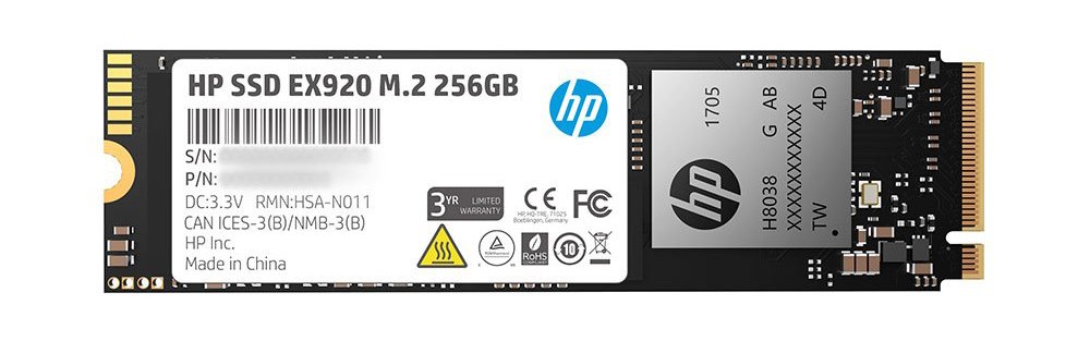 דיסק HP SSD 256GB EX920 NVME 2280 M.2