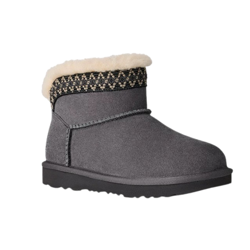 UGG  Classic Ultra Mini Taslyn Boot Grey - נעלי האג ילדים