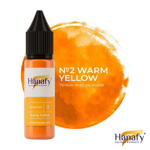 Corrector מס' 2 – WARM YELLOW 15ml