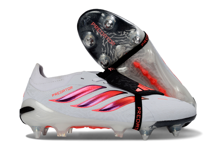 נעלי כדורגל אדידס  PREDATOR LZ לבן ורוד