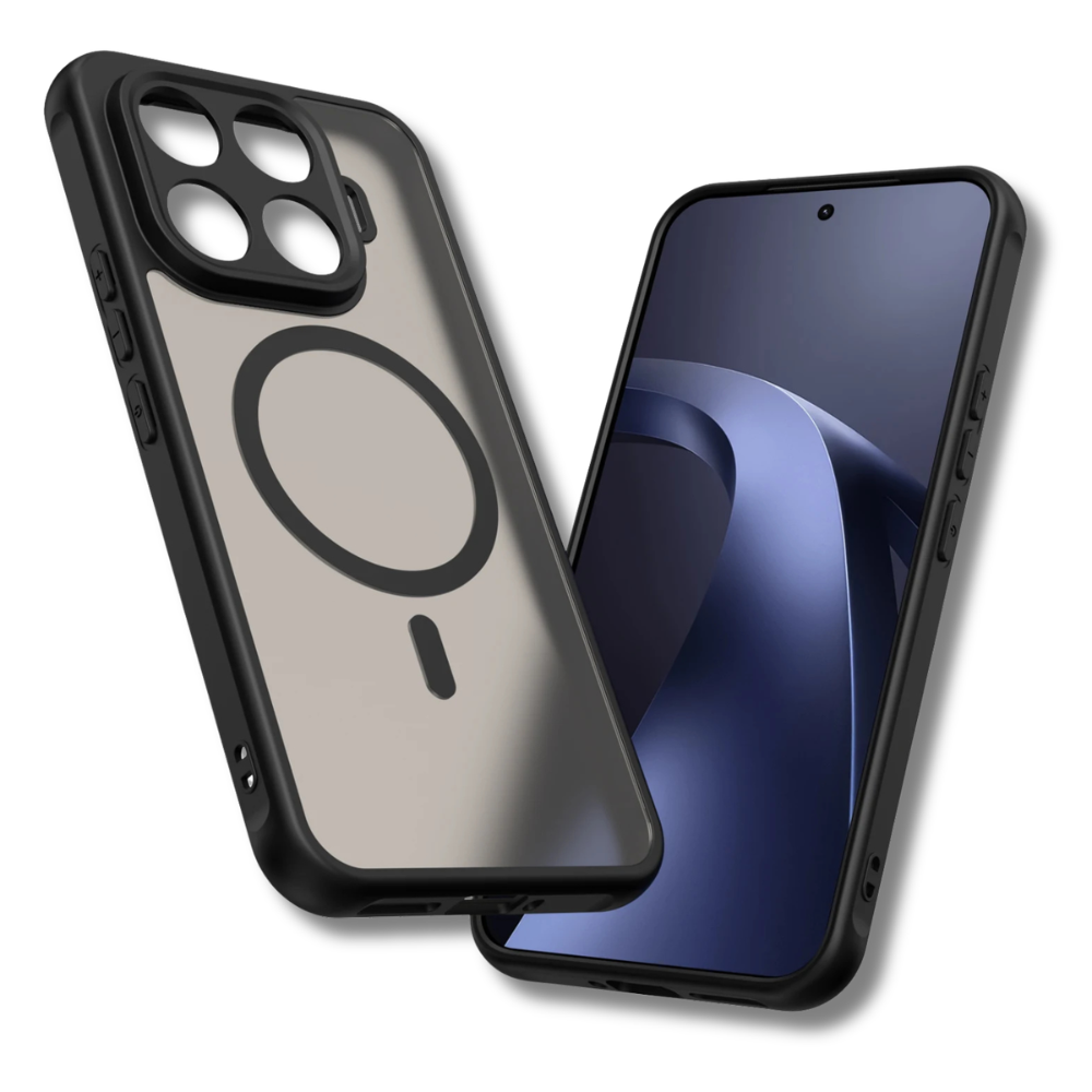 כיסוי מט עם תמיכה ב-Magsafe למכשיר שיאומי XIAOMI 17 צבע שחור