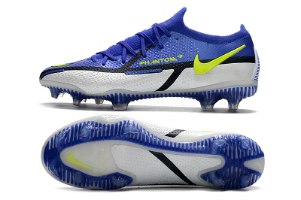 נעלי כדורגל Nike Phantom GT II Dynamic Fit Elite DF FG כחול צהוב