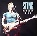 STING/MY SONGS -LIVE