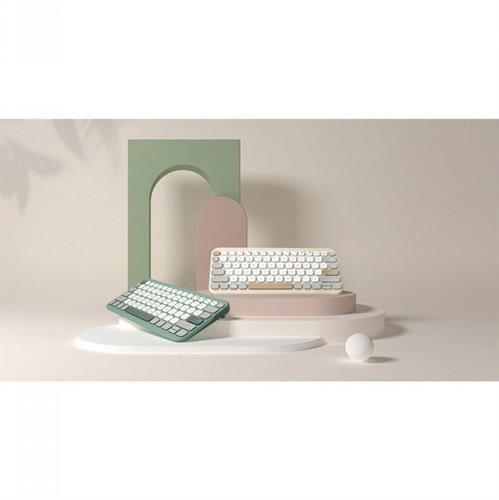 מקלדת ASUS Marshmallow Keyboard KW100 לבן