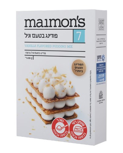 פודינג וניל צרפתי 80 גרם מיימונס