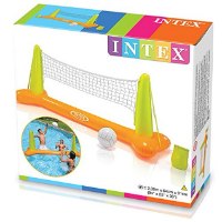 שער כדורעף מתנפח צף פלוס כדור מתנפח 239X64X91 סמ 56508 מבית INTEX