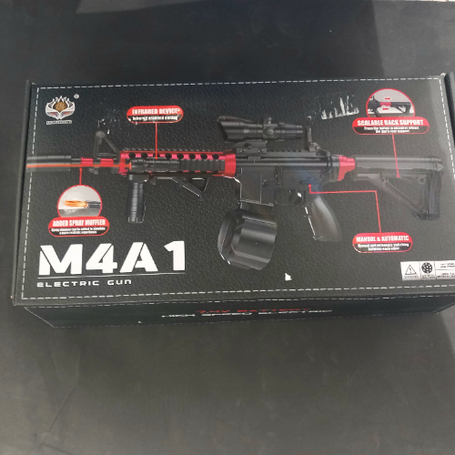 רובה ג'ל אוטומט סוללה נטענת - Gel blaster M4A 1