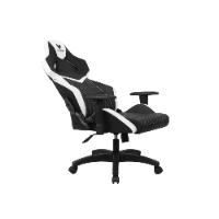 כיסא גיימינג איכותי - שחור-לבן - SPARKFOX PYTHON GC79