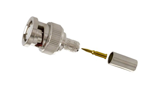 מחבר בלחיצה RG59 Connector  BNC 19081