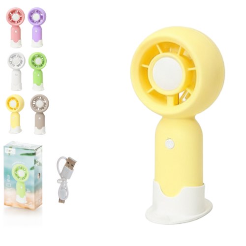 מאוורר נייד אישי צבעוני נטען USB