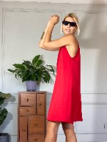 שמלת ZORI - אדום