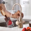 ברונזה מוברשת - מערכת מים תת כיורית למים חמים קרים ומטוהרים HOT&COLD insinkerator יבואן רשמי ניגא