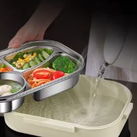 קופסת אוכל נירוסטה עם תיק תרמי – לשמירה על טריות המזון