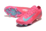 ללא גרב - נעלי כדורגל Nike Air Zoom Mercurial Superfly IX Elite ורוד כחול