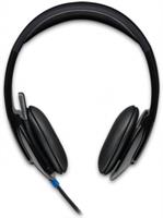 אוזניחות ומיקרופון Logitech H540 USB Computer Headset Black