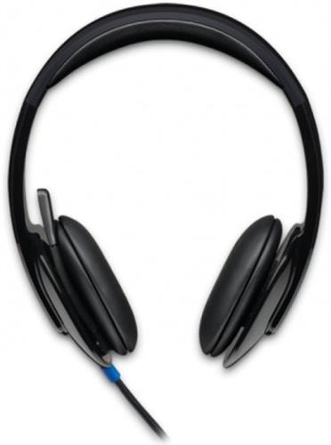 אוזניחות ומיקרופון Logitech H540 USB Computer Headset Black
