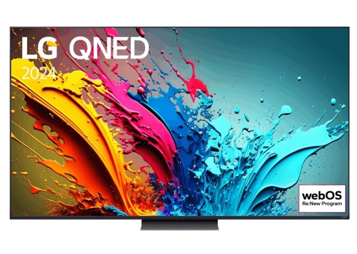 טלוויזיה חכמה LG 65" 65QNED86T6A QNED Smart TV 4K