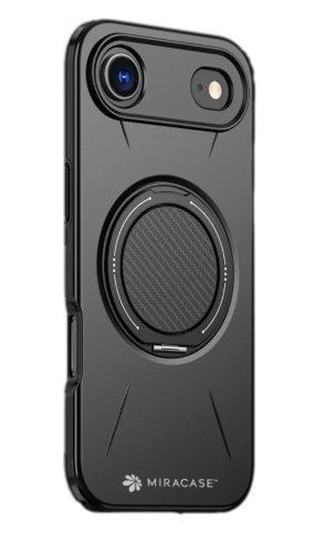 קייס פלסטיק לטלפון נייד מירקייס דגם Miramag עבור iPhone 17 Air שחור