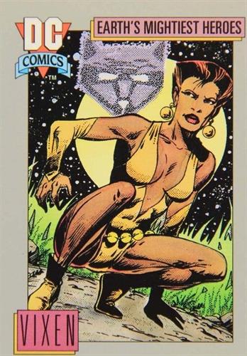 קלף בודד די.סי קומיקס DC Comics - Vixen's Tantu Totem - Earth's Mightiest Heroes - 77