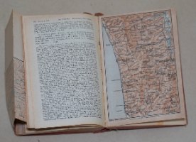 מדריך טיולים עתיק, דרום איטליה 1928, הוצאה ראשונה כולל מפות ותמונות