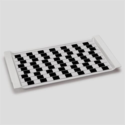 מגש גדול מונדריאן אשליה אופטית Illusion