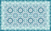 72 ס"מ על 120 ס"מ - שטיח PVC דגם אפולוניה 202