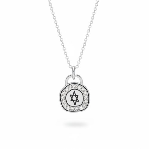 שרשרת משובצת עם מגן דוד
