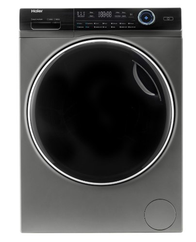 מכונת כביסה פתח חזית 12 ק"ג Haier HW120-B14979S8 במהירות 1400 סל"ד - צבע נירוסטה