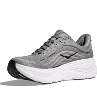 HOKA BONDI 9 WIDE נעלי ספורט גברים בונדי 9 רחבות בצבע אפור | HOKA גברים