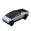צבע כסוף - מעמד רכב עם טעינה 3 ב-1 למכשירי iOS