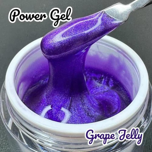 ג'ל בניה ג'לי ענבים POWER GEL BUILDER GEL GRAPE JELLY