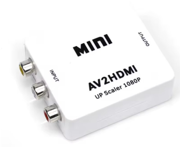 ממיר RCA ל-HDMI (AV2HDMI) – המרה מאנלוגי לדיגיטלי